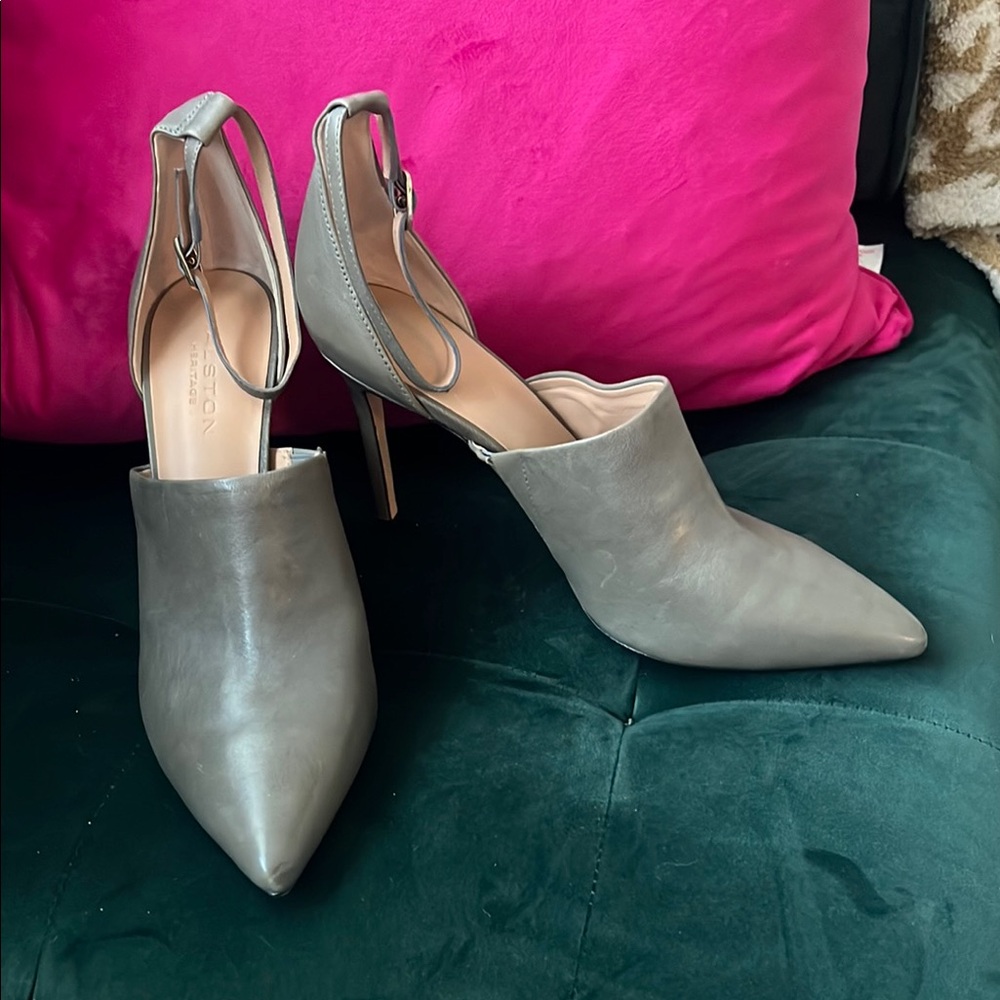Halston Heritage Women's Tan Heels